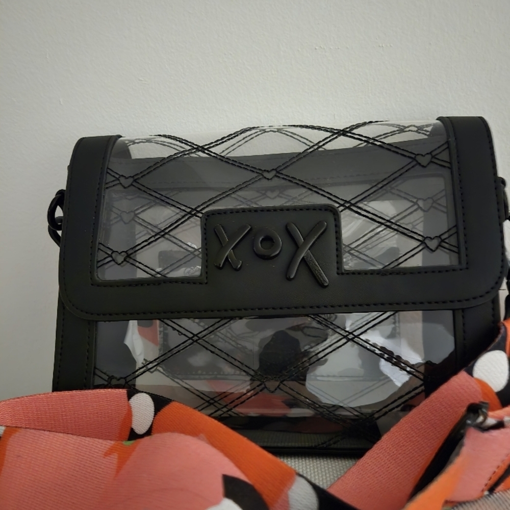 Black Transparent Women Bag